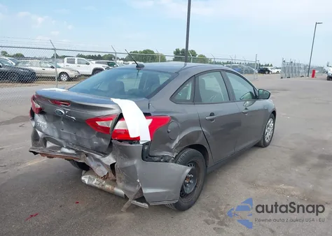 2012 Ford Focus Se from USA, damaged, VIN 1FAHP3F25CL211521